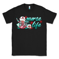 Black nurse life gnomies Classic Tee - BarkalooDesign