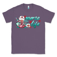 Lavender nurse life gnomies Classic Tee - BarkalooDesign