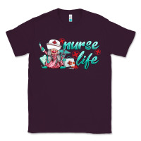 Plum nurse life gnomies Classic Tee - BarkalooDesign