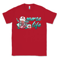 Red nurse life gnomies Classic Tee - BarkalooDesign