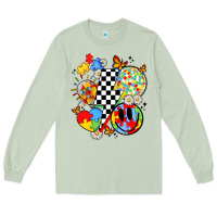 Matcha retro autism awareness Long Sleeve Tee - JahusDesignShop