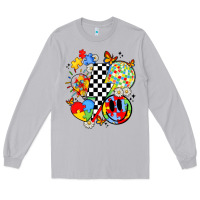 Moon Dust retro autism awareness Long Sleeve Tee - JahusDesignShop
