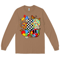Toasted Coconut retro autism awareness Long Sleeve Tee - JahusDesignShop