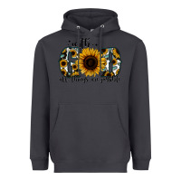 Smoke with god all things are possible sunflower Heavyweight Hoodie - Jasminsmagicworld