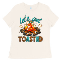 Bone lets get toasted Ladies Tee - texasbilliewilder