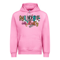 Fuchsia Pink Nurse on duty Urban Hoodie - CowGirlArtShop