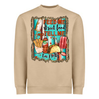 Mushroom feed me street food and tell me i'm pretty Heavyweight Sweatshirt - JahusDesignShop