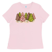 Bubblegum Pink little debbie tree cakes Ladies Tee - JahusDesignShop