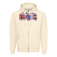 4th Of July Nurse Zipper Hoodie | Teevron