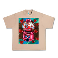 Burro candy machine  with heart candies  air Urban Heavy Tee - AdoDesignShop