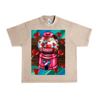 French Oak candy machine  with heart candies  air Urban Heavy Tee - AdoDesignShop