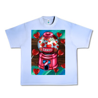 Grape Ice candy machine  with heart candies  air Urban Heavy Tee - AdoDesignShop