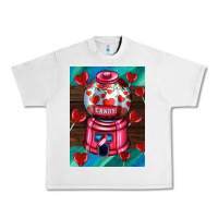 Lunar Rock candy machine  with heart candies  air Urban Heavy Tee - AdoDesignShop