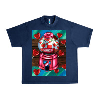Candy Machine  With Heart Candies  Air Urban Heavy Tee | Teevron