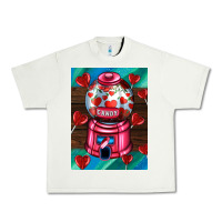 Pistachio candy machine  with heart candies  air Urban Heavy Tee - AdoDesignShop