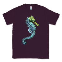 Plum Blue Seahorse Classic Tee - LillyAllenDesigns
