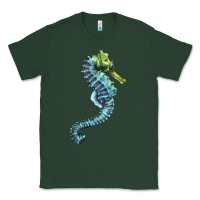 Sports Green Blue Seahorse Classic Tee - LillyAllenDesigns