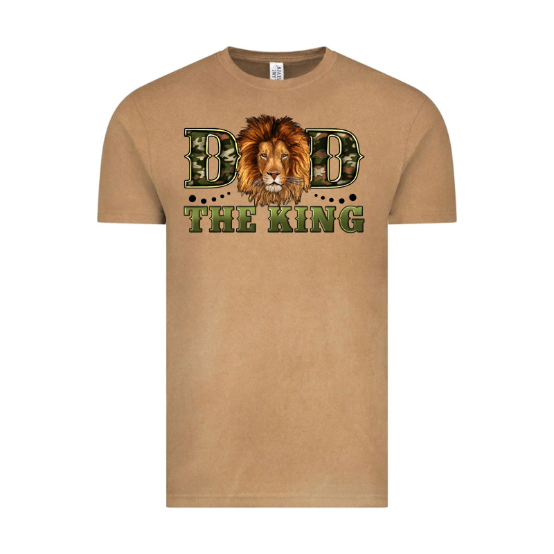 Dad The King Vintage Tee by Artiststas | Teevron
