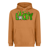 Meerkat lucky gnome st patricks day Heavyweight Hoodie - Jasminsmagicworld