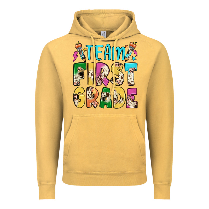 Team First Grade Vintage Hoodie by JahusDesignShop | Teevron