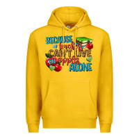 Lemon because teachers cant live on apples alone Premium Hoodie - NancyCooperArtShop