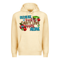 Pina Colada because teachers cant live on apples alone Premium Hoodie - NancyCooperArtShop
