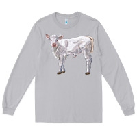 Moon Dust charolais calf Long Sleeve Tee - LillyAllenDesigns