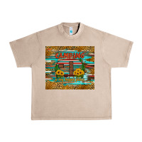 French Oak camping is my happy place Urban Heavy Tee - Artiststas