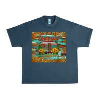 Midnight Navy camping is my happy place Urban Heavy Tee - Artiststas