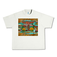 Pistachio camping is my happy place Urban Heavy Tee - Artiststas