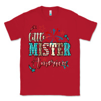 Red little mister america Classic Tee - NancyCooperArtShop