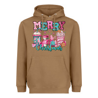 Toasted Coconut merry christmas pink coffee cups Heavyweight Hoodie - Jasminsmagicworld