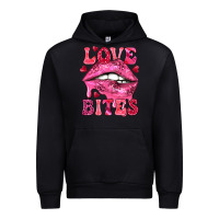 Black Love bites Valentine's Day Urban Hoodie - HowdyJamesFarm