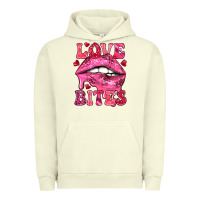 Pigment Pistachio Love bites Valentine's Day Urban Hoodie - HowdyJamesFarm