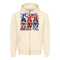 Sandshell America yall Zipper Hoodie - NancyCooperArtShop