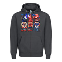 Smoke America yall Zipper Hoodie - NancyCooperArtShop