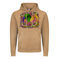 Vintage Camel mardi gras mask king cake Vintage Hoodie - RanaPortraitStore