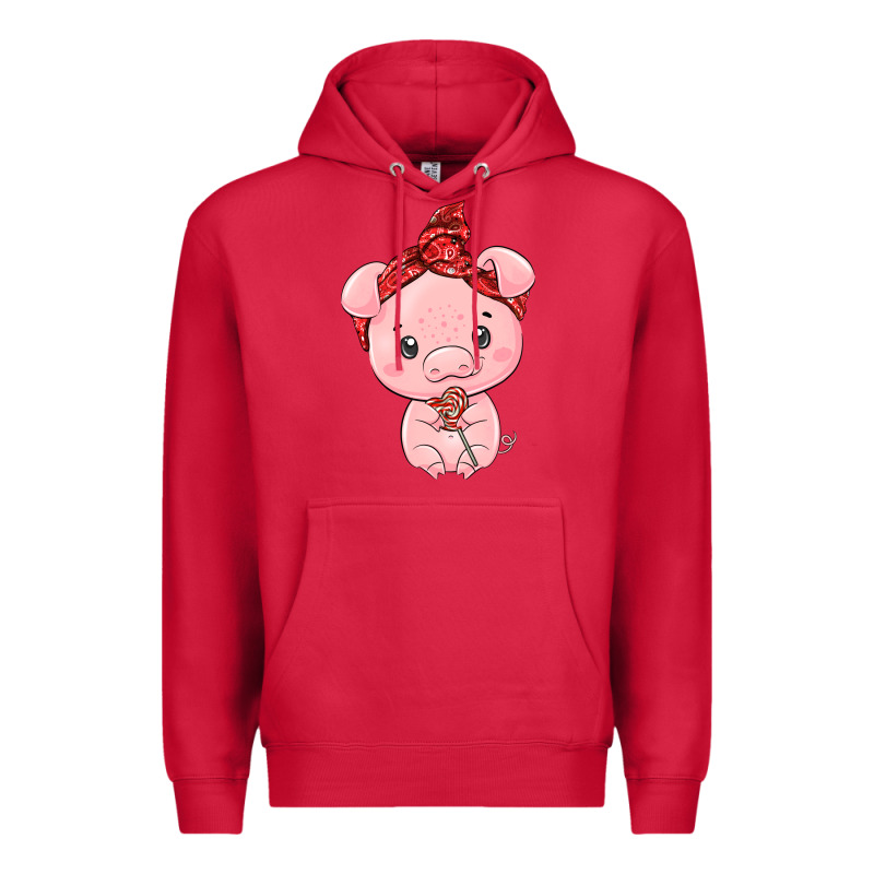 Cute Pig Premium Hoodie by texasbilliewilder | Teevron