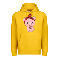 Lemon cute pig Premium Hoodie - texasbilliewilder
