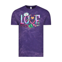 Cloud Purple love nurse Vintage Tee - BundleAndBundleShop