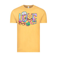 Vintage Mustard love nurse Vintage Tee - BundleAndBundleShop