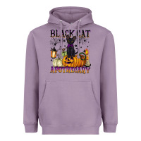 Lavender black cat apothecary Heavyweight Hoodie - BarkalooDesign