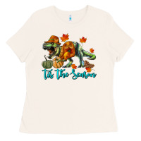 Bone t rex tis the season Ladies Tee - RanaPortraitStore