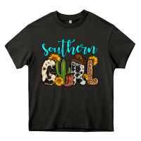 Asphalt southern girl Heavy Core Tee - Zillion Design Studio