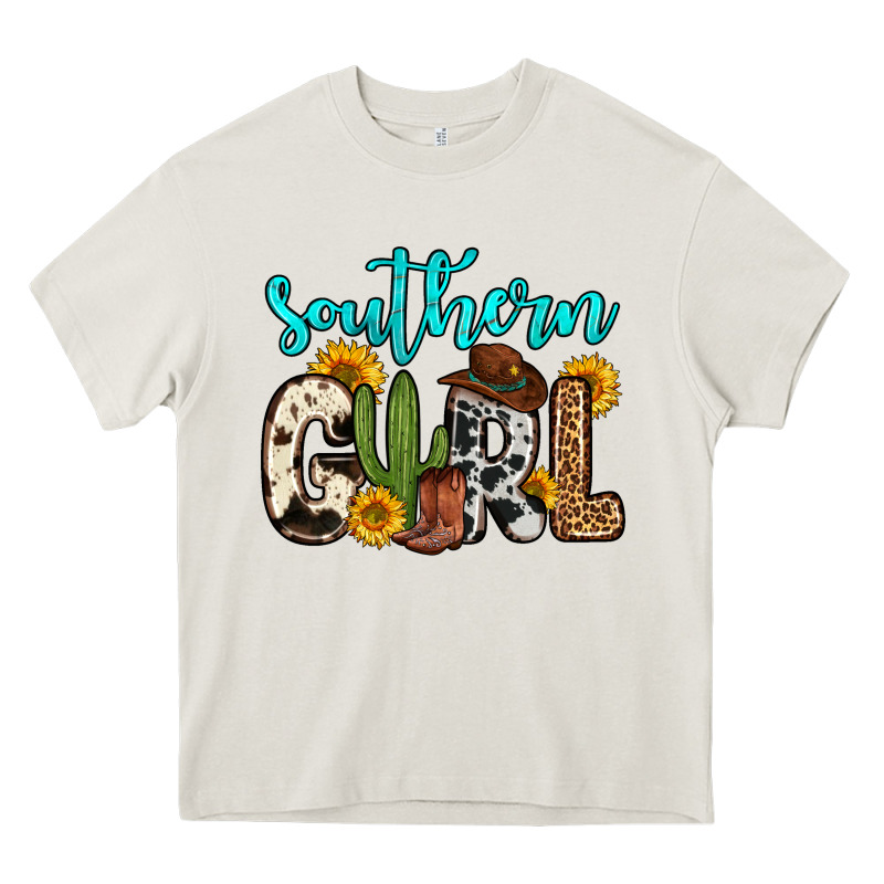 Southern Girl Heavy Core Tee by Zillion Design Studio | Teevron