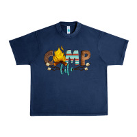 Navy camp life Urban Heavy Tee - Artiststas