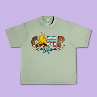 Camp Life Urban Heavy Tee Designed By Artiststas