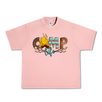 Salmon camp life Urban Heavy Tee - Artiststas
