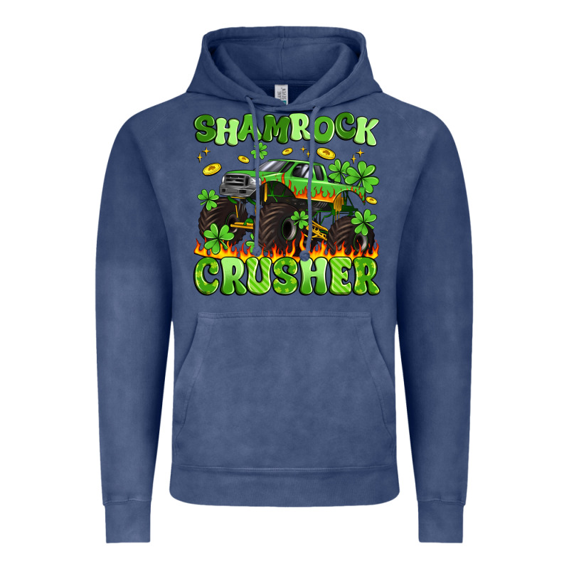 Shamrock Crusher Vintage Hoodie by Artiststas | Teevron