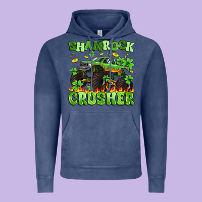 Shamrock Crusher Vintage Hoodie Designed By Artiststas